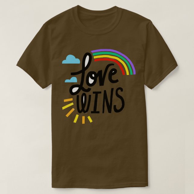 Liebe gewinnt 10 T-Shirt (Design vorne)