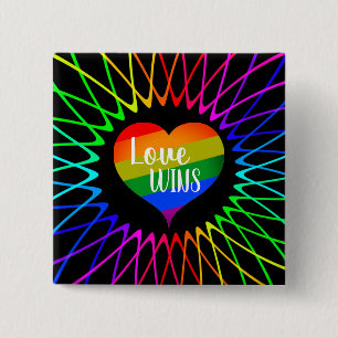 Liebe gewinnt button