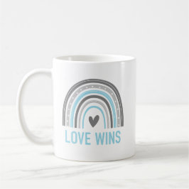 Liebe gewinnt Demiguy Rainbow Kaffeetasse