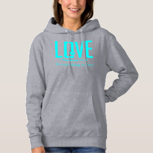 Liebe Gewinnt Immer Hoodie