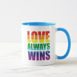 Liebe gewinnt immer tasse
