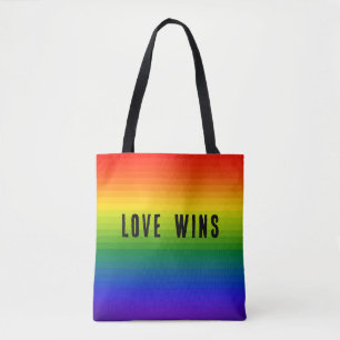Liebe gewinnt. Liebe ist Liebe Rainbow Gradient St