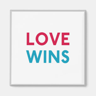 Liebe gewinnt Momastery Magneten Magnet