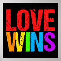 Liebe gewinnt Regenbogen-Gay Pride