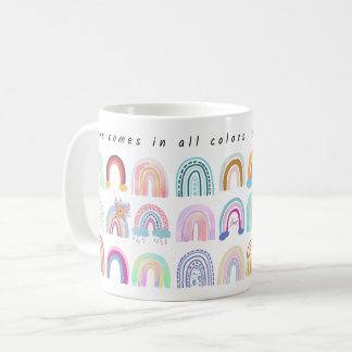 Liebe gewinnt - Regenbogen Kaffeetasse