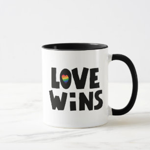 Liebe gewinnt tasse
