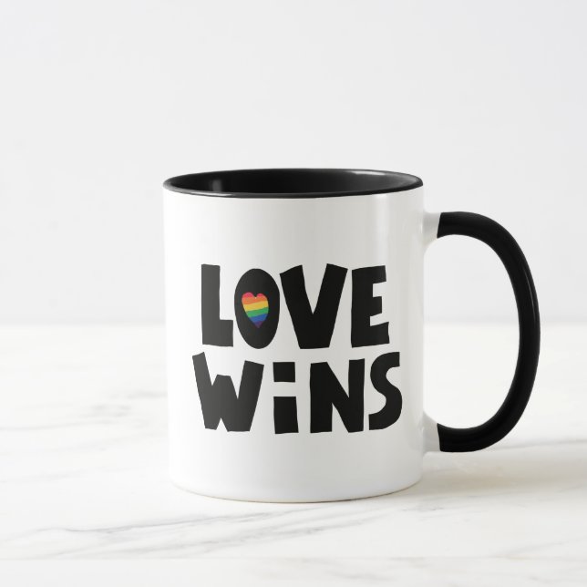 Liebe gewinnt tasse (Rechts)
