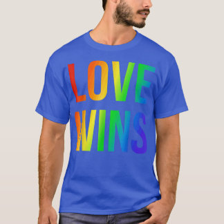 Liebe    gewinntCute Witty LGBT Community T-Shirt 
