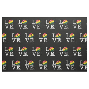 Liebe Ghana Lächeln Ghanianische Flagge Stoff