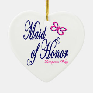 Liebe gibt uns Wings Keramikornament