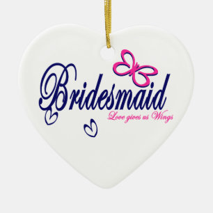 Liebe gibt uns Wings Keramikornament