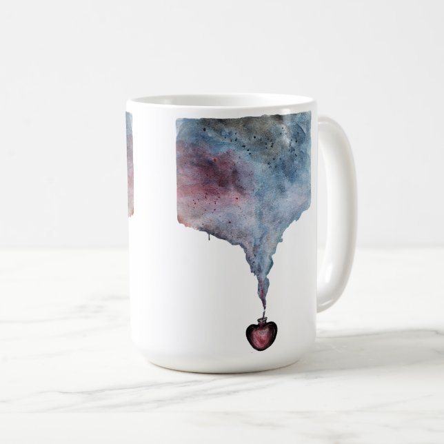 Liebe Gift Fantasy Drink Vial Passion Cosmos Nebu Kaffeetasse (VorderseiteRechts)