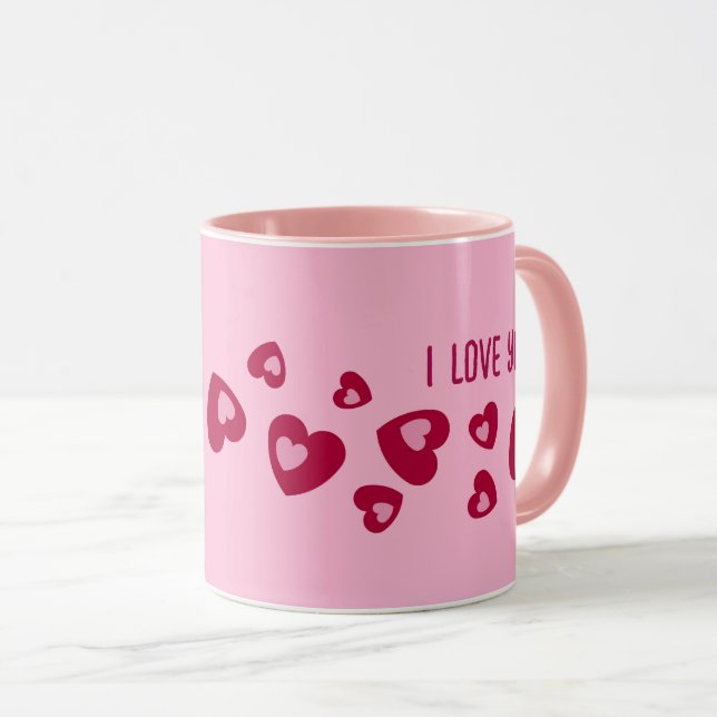 LIEBE GIFT FÜR FREUND, EHEFRAU HUSBAND GIRLFRIEND  TASSE (VorderseiteRechts)