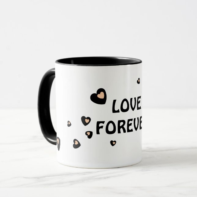 LIEBE GIFT FÜR FREUND, EHEFRAU HUSBAND GIRLFRIEND  TASSE (Vorderseite Links)