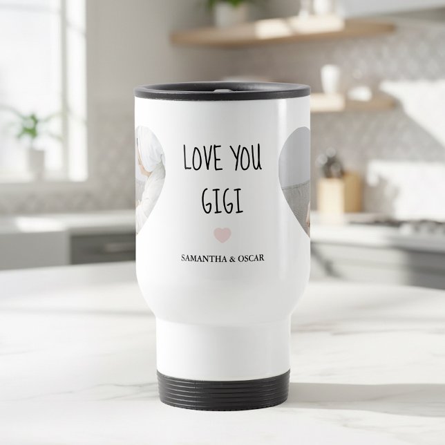 Liebe Gigi Personalisiert  | Benutzerdefiniertes F Reisebecher (Von Creator hochgeladen)