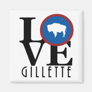 LIEBE Gillette Wyoming Magnet
