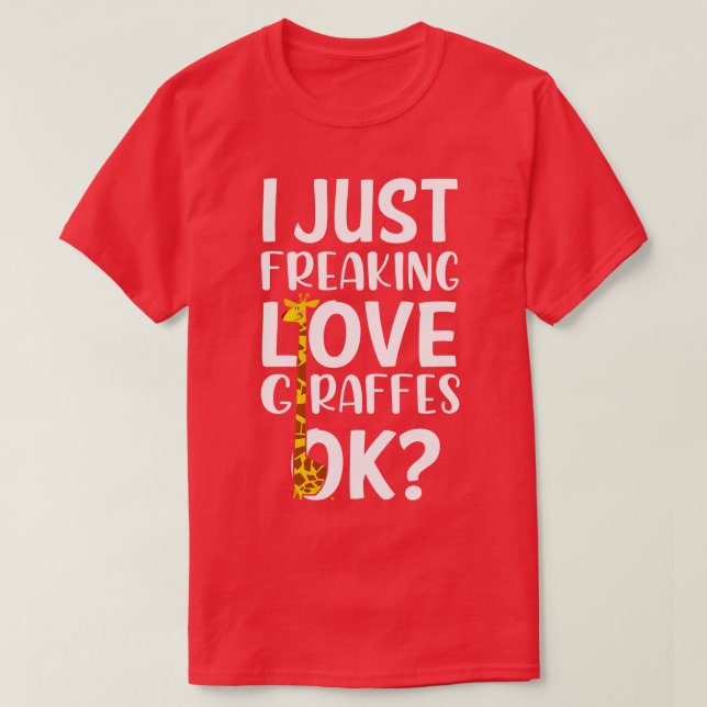 Liebe Giraffen 1 T-Shirt (Design vorne)