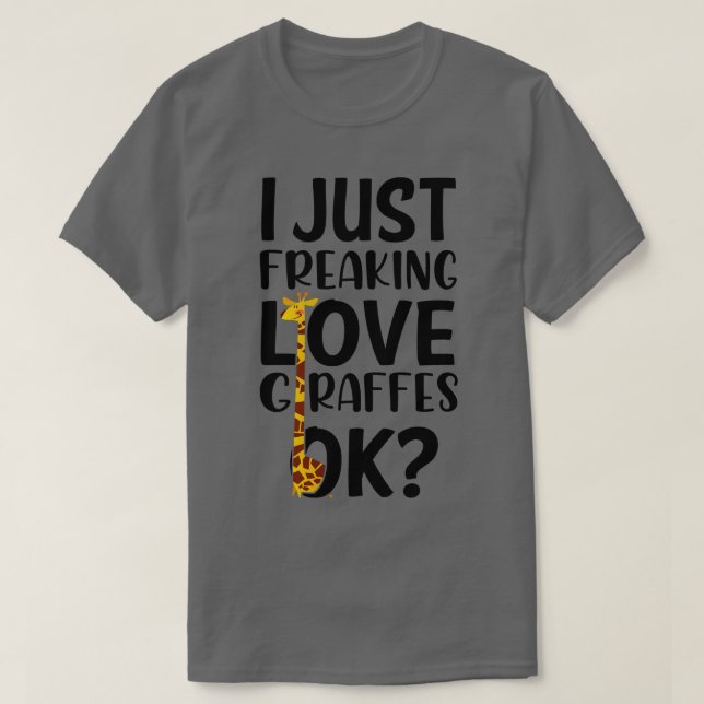 Liebe Giraffen T-Shirt (Design vorne)