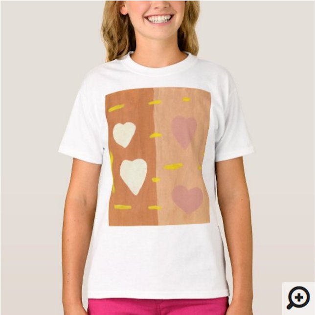 Liebe Girls Basic T - Shirt (Von Creator hochgeladen)