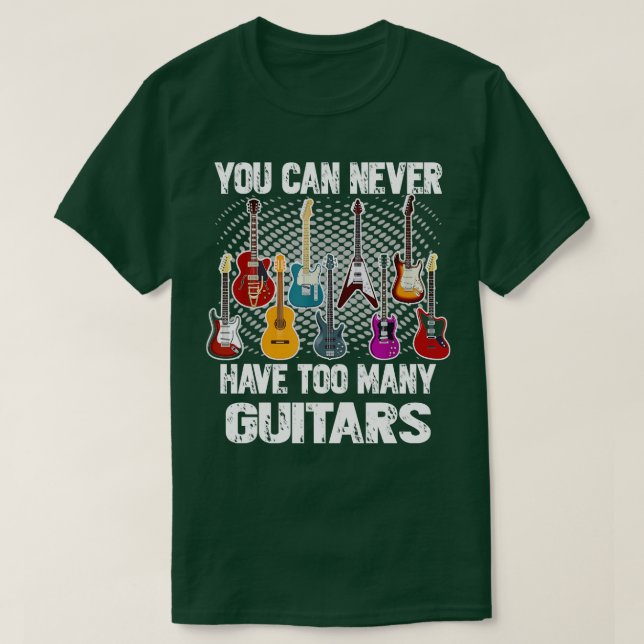 Liebe-Gitarre T-Shirt (Design vorne)