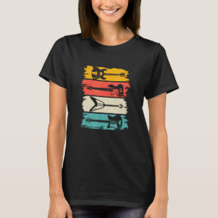 Liebe Gitarre Verschiedene Gitarrist Musik   Gesch T-Shirt
