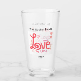 LIEBE Glass Tumbler