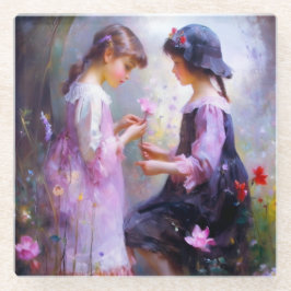 Liebe Glasuntersetzer