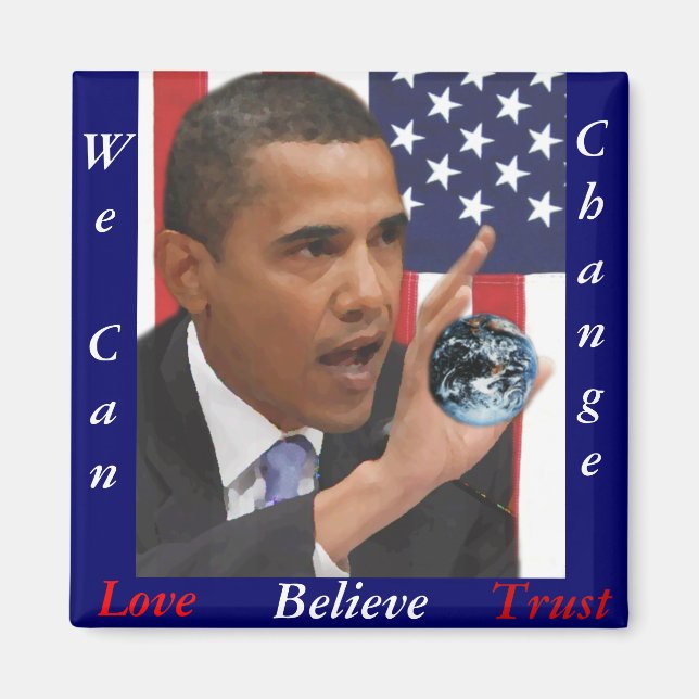 Liebe, Glaube, Trust_Magnet Magnet (Vorne)