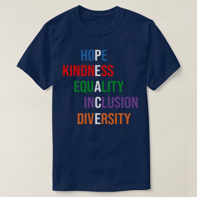 Liebe - Gleichstellung der Geschlechter T-Shirt (Design vorne)