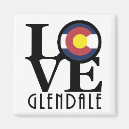 LIEBE Glendale Colorado Magnet