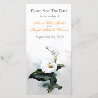 Liebe Glistens/Elegante White Calla Lily Wedding