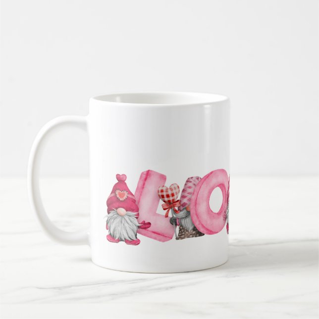 Liebe Gnomes Kaffeetasse (Links)