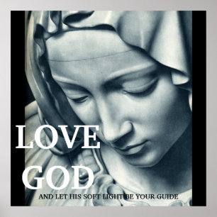 LIEBE GOD...32x32 POSTER
