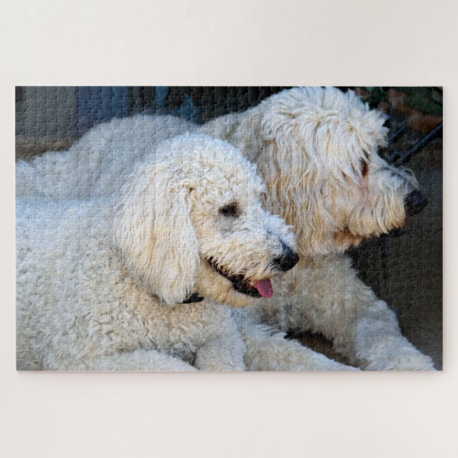 Liebe Goldendoodles Puzzle (Horizontal)