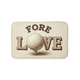 Liebe Golf Badematte für Golfer