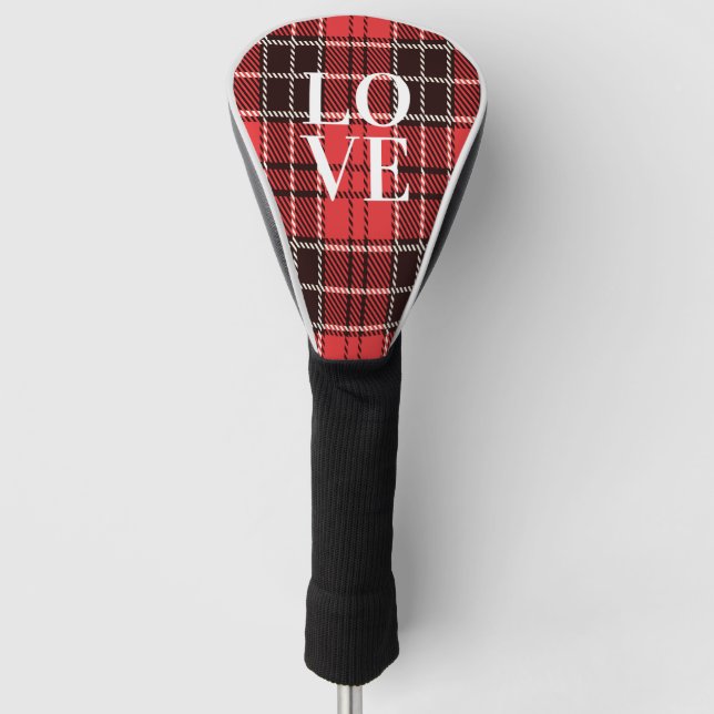 Liebe Golf Head Cover Golf Headcover (Vorderseite)