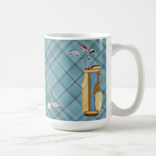 Liebe Golf zu spielen Tasse (Rechts)