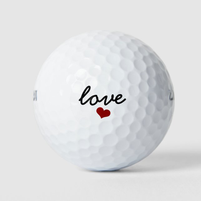 Liebe Golfball (Vorderseite)