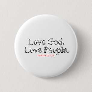 Liebe-Gott-Liebe-Leute Button