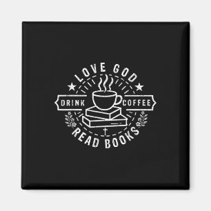 Liebe Gott Lies Bücher Jesus Christliches Kreuz Go Magnet