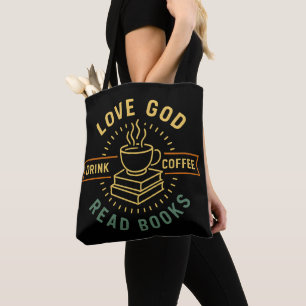 Liebe Gott trinken Kaffee Bücher lesen Liebe Vinta