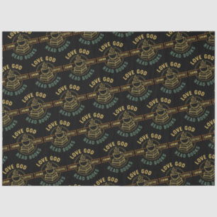 Liebe Gott trinken Kaffee Bücher lesen Liebe Vinta Seidenpapier