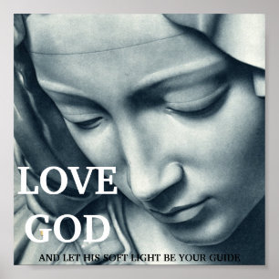 LIEBE GOTT UND LIESS SEIN GEWALTIGES LICHT SEIN IH POSTER