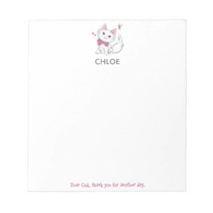 Liebe Gott, vielen Dank für einen weiteren Tag Ki Notizblock