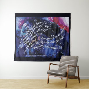"Liebe Gottes" 80 Zoll x 68 Zoll. Wandteppich