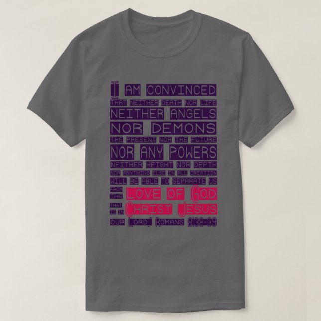Liebe Gottes T-Shirt (Design vorne)