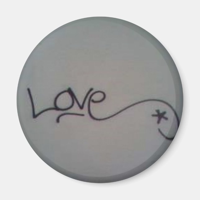 Liebe Graffiti Magnet (Vorne)