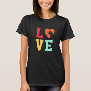 Liebe Grafik Pferdeliebhaber Reitsport Reiter Pfer T-Shirt