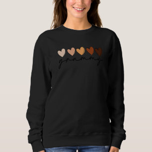 Liebe Grammy Melanin Black Grammy Black History Sweatshirt
