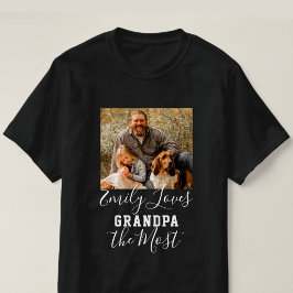 LIEBE GRANDPA DER Vatertag, der am meisten gewohnt T-Shirt